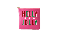 #3 Hot Pink Holly Jolly Pouch