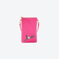 #1 Hot Pink Golf Love Crossbody Wristlet