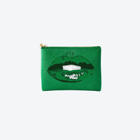 #2 Green Lips Pouch