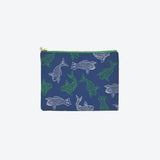 #4 Alexis Koi Navy Pouch