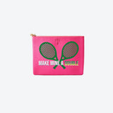 #4 Hot Pink Mine Double Pouch