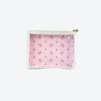 #4 Meeghan Nudie White Floral Pouch