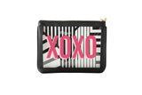 #4 Nudie Black XO Pouch