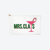#5 White Mrs Claus Clutch