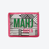 #8 Nudie Hot Pink Mahjong Pouch