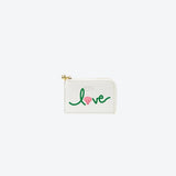 Card Case White Beach Love