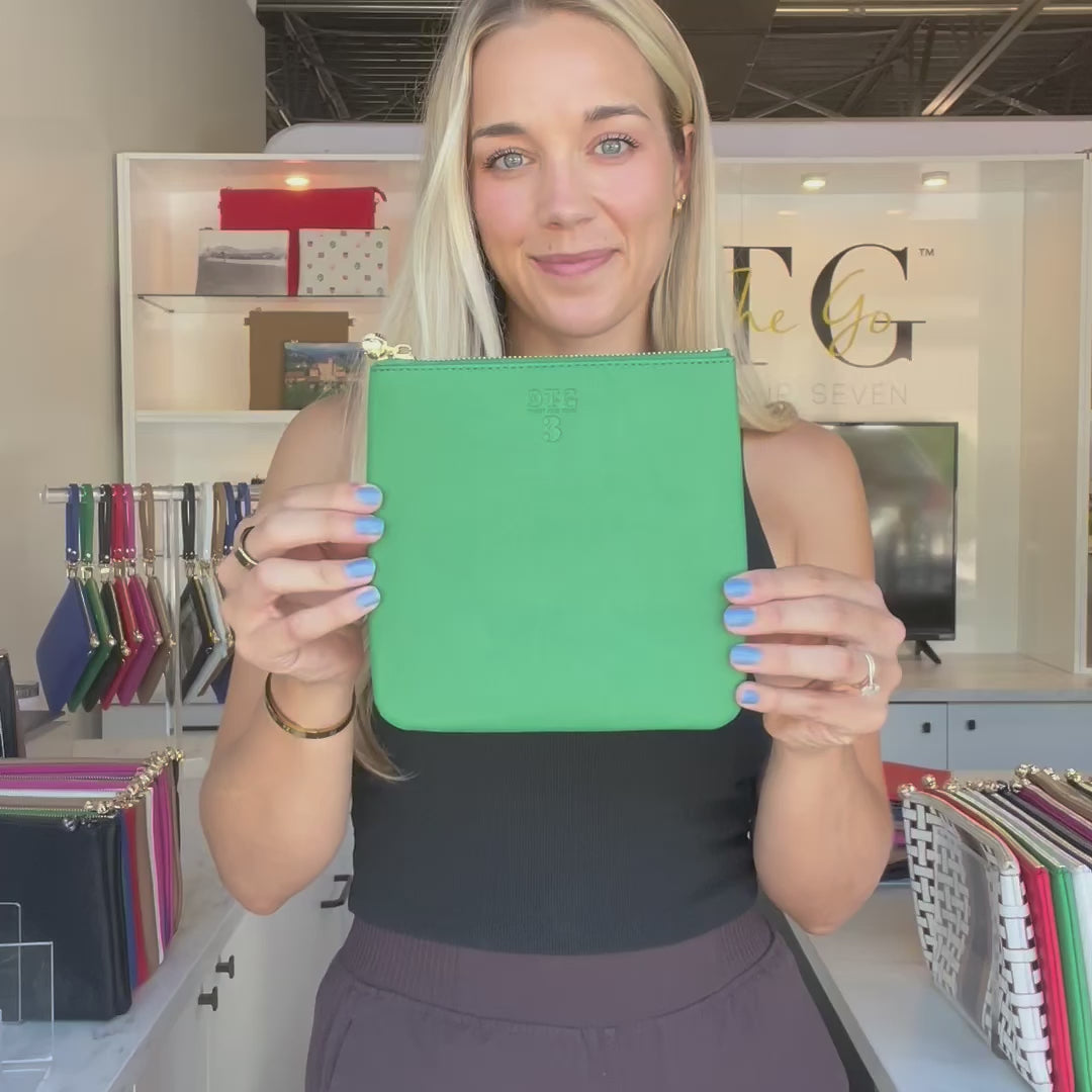 Load video: #3 Green Sagittarius Pouch