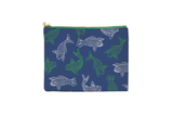 #4 Alexis Koi Navy Pouch