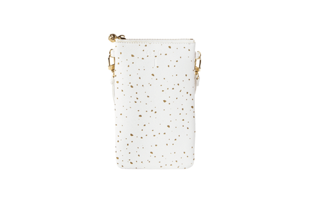 #1 Nicole Dot Gold Crossbody Wristlet