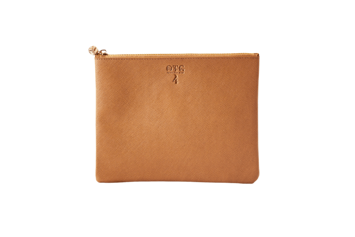 #4 Tan Pouch