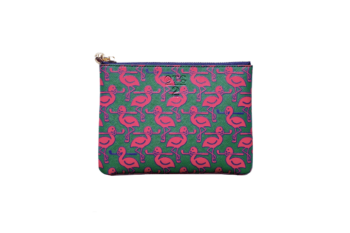 #2 Kate Flamingo Pouch