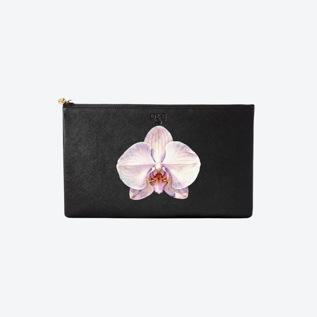 #5 Black Orchid Clutch