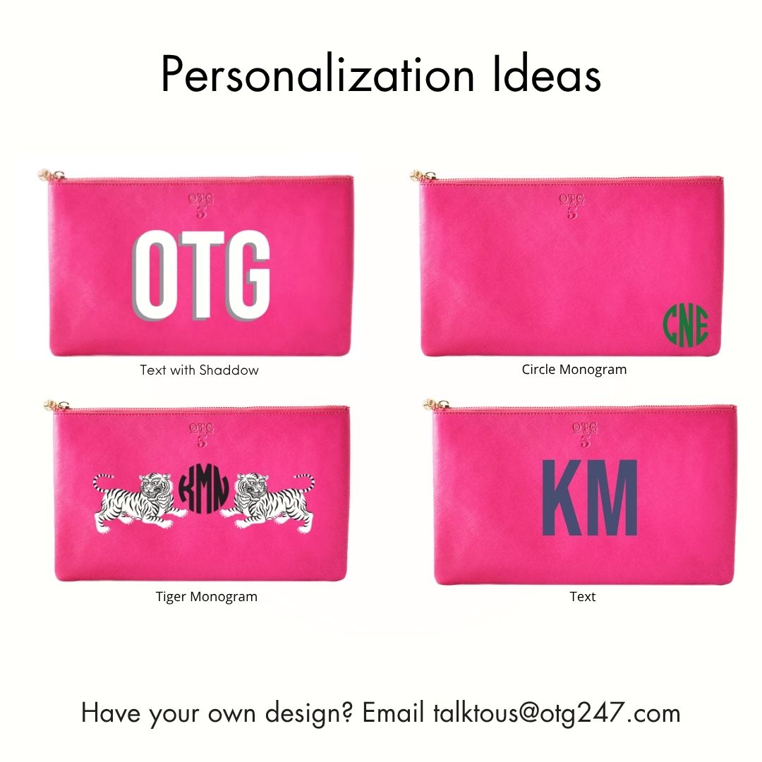 #5 Hot Pink Clutch