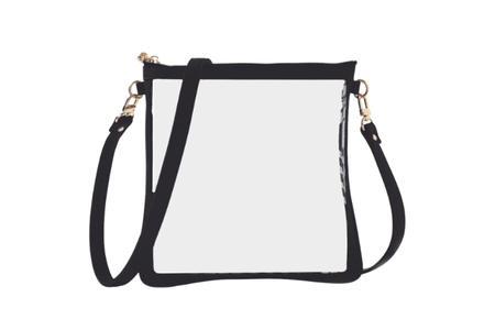 #6 Double Nudie Black Crossbody