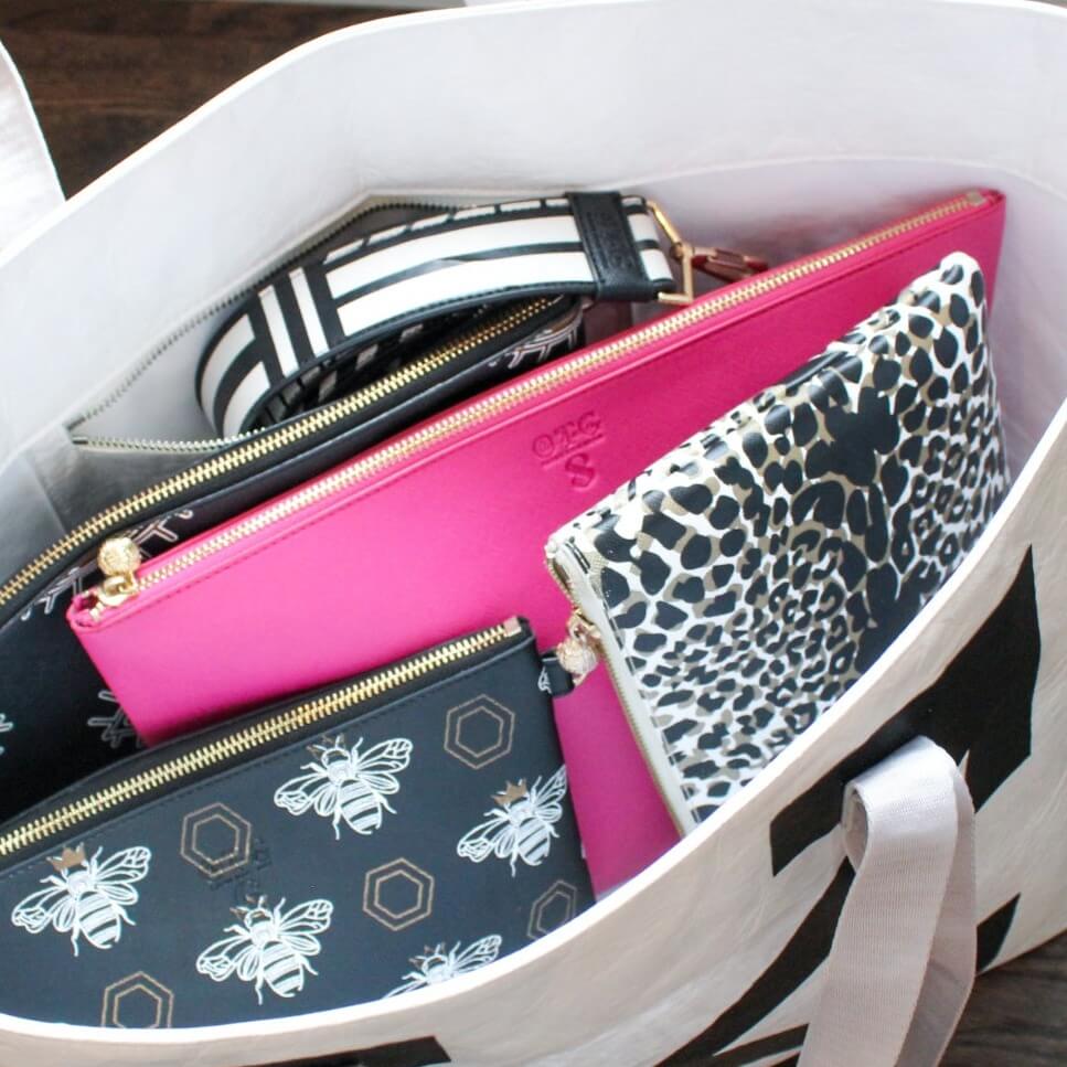 #8 Nudie Hot Pink Pouch