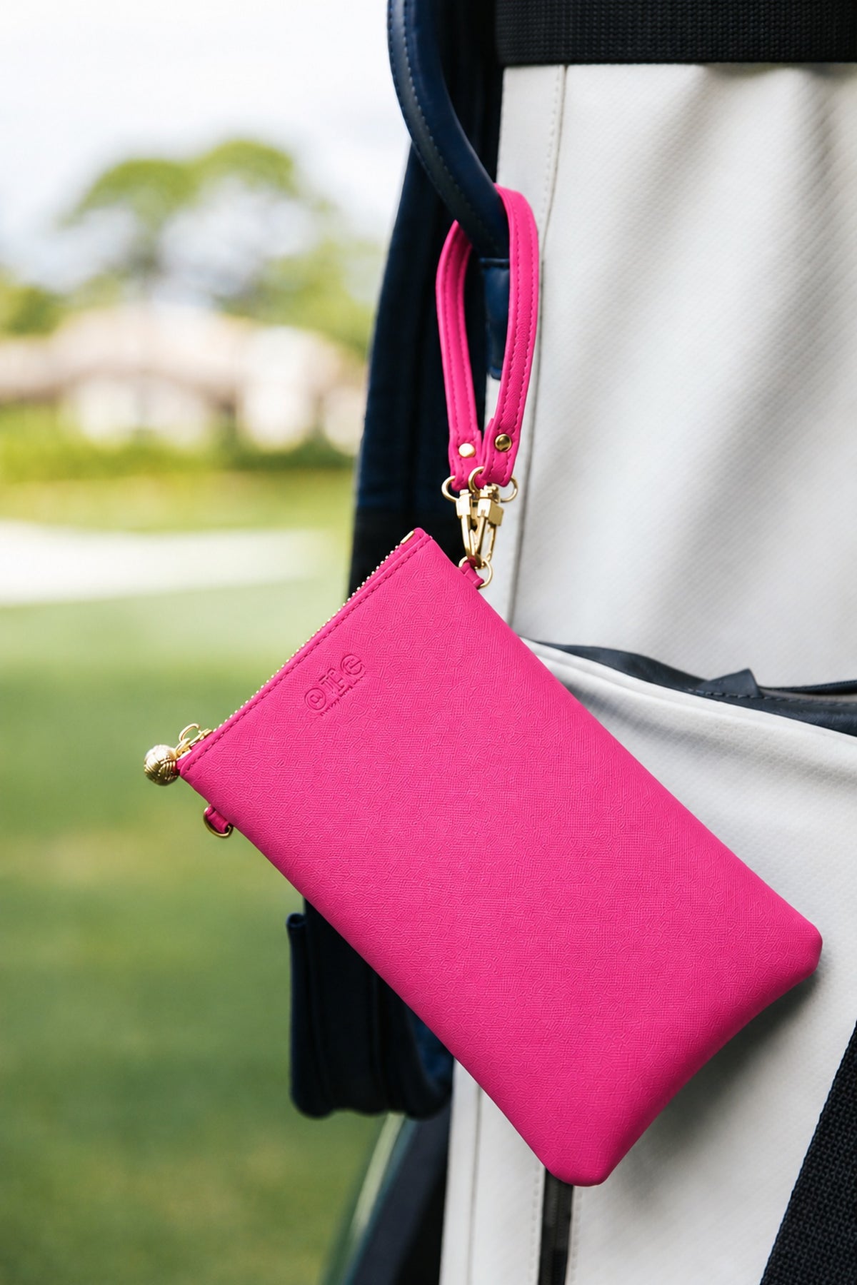 #1 Hot Pink Love Crossbody Wristlet