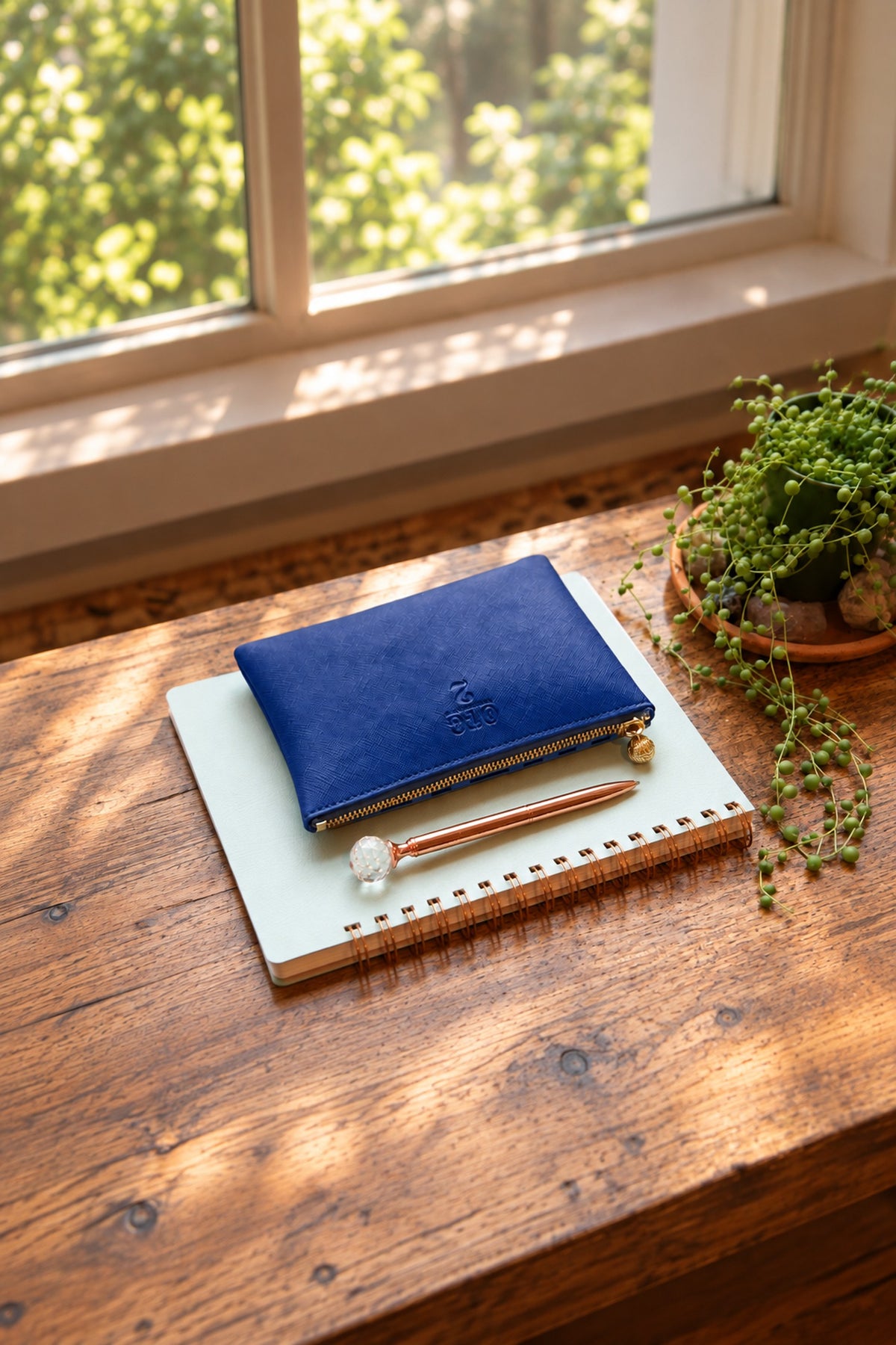 #2 Navy Pouch
