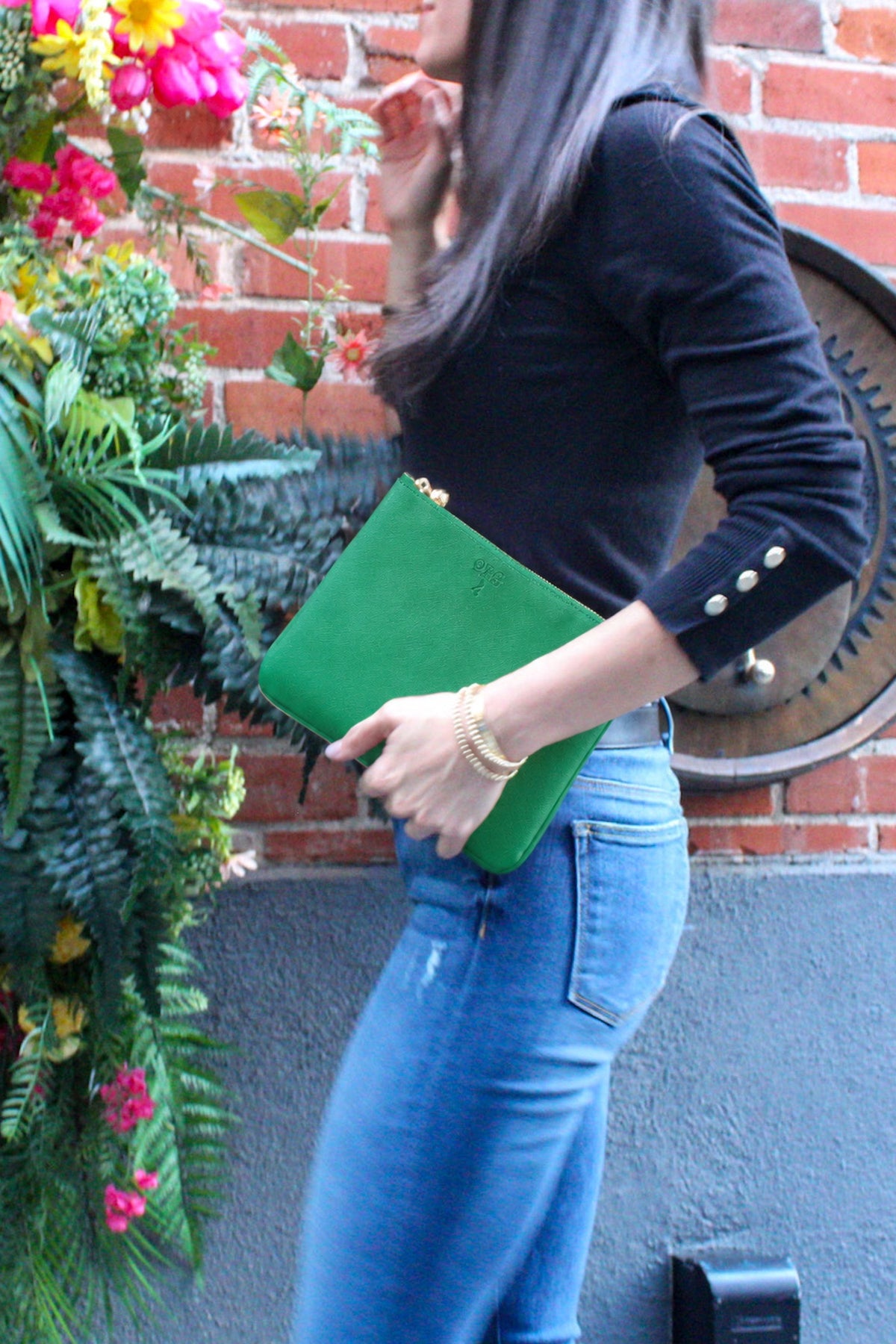 #4 Green Queen Green Pouch