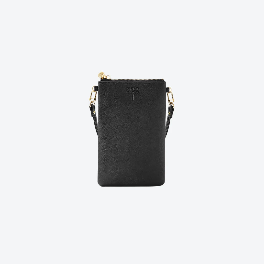 #1 Black Crossbody Wristlet