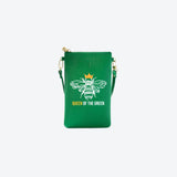 #1 Green Queen of the Green Crossbody Wristlet