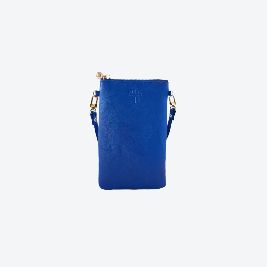 #1 Navy Crossbody Wristlet