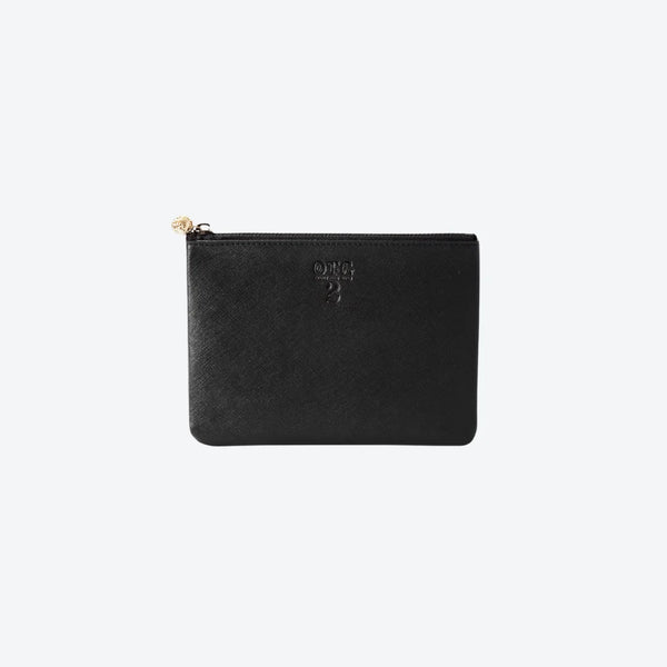#2 Black Pouch, front view