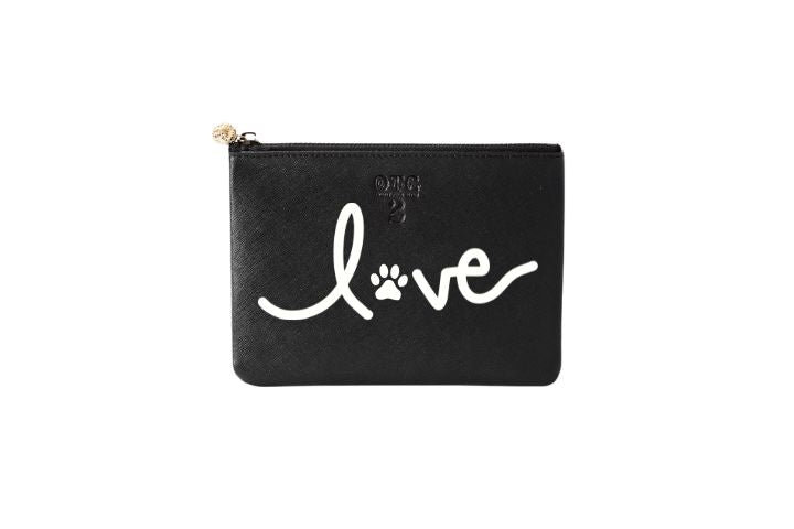#2 Black Love Paw Pouch