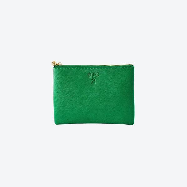 #2 Green Pouch, front view