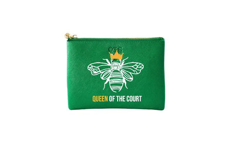#2 Green Court Queen Pouch