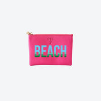 #2 Hot Pink Beach Pouch
