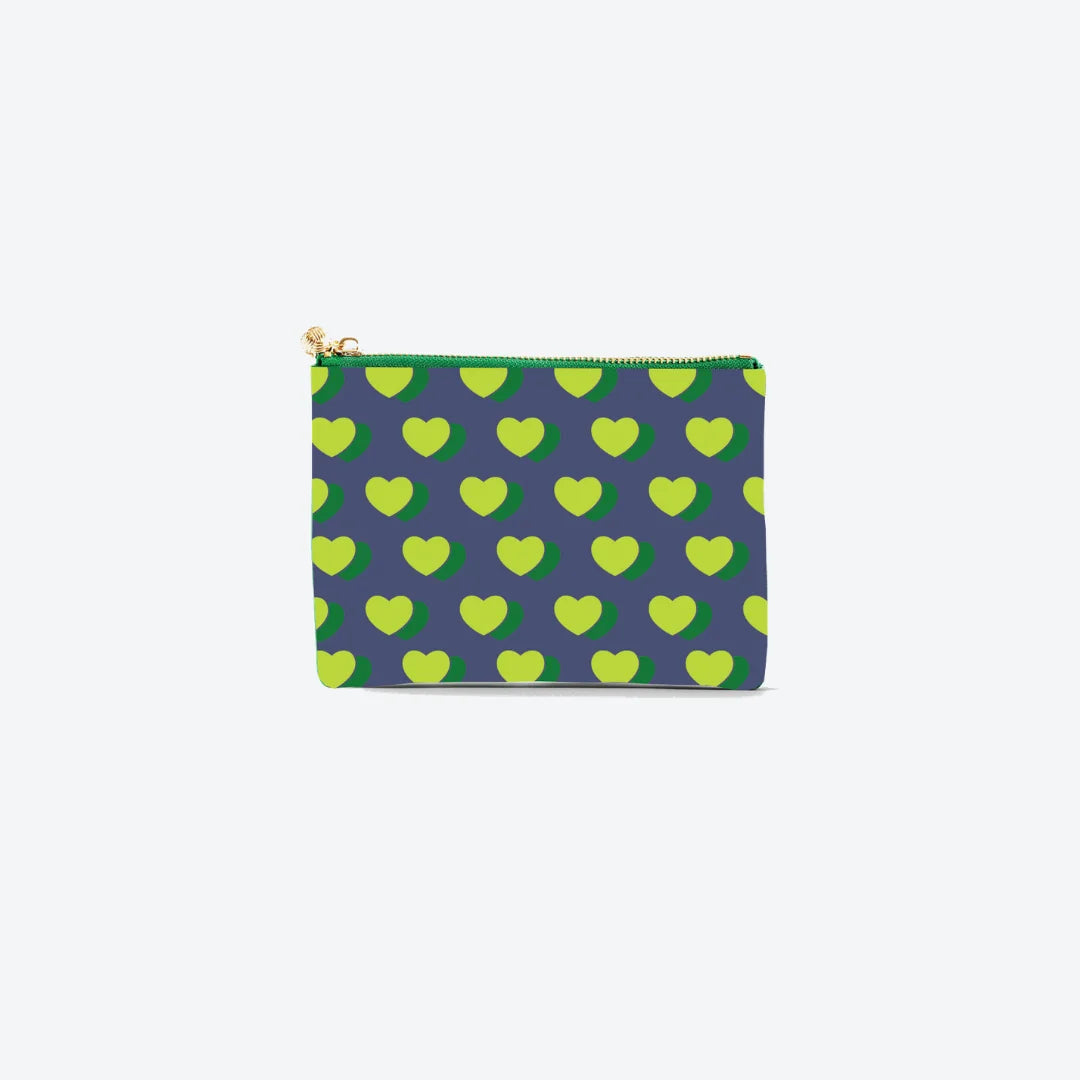 #2 Lisa Love Navy Pouch, front view