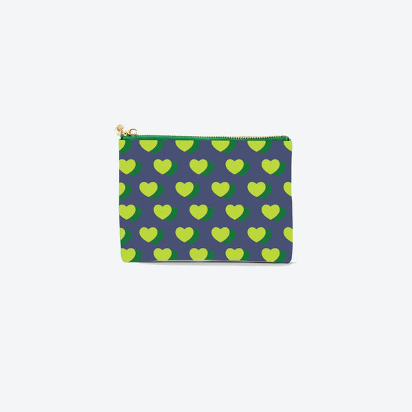 #2 Lisa Love Navy Pouch, front view