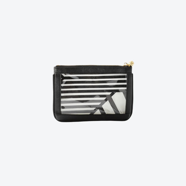 #2 Nudie Black Pouch, front view