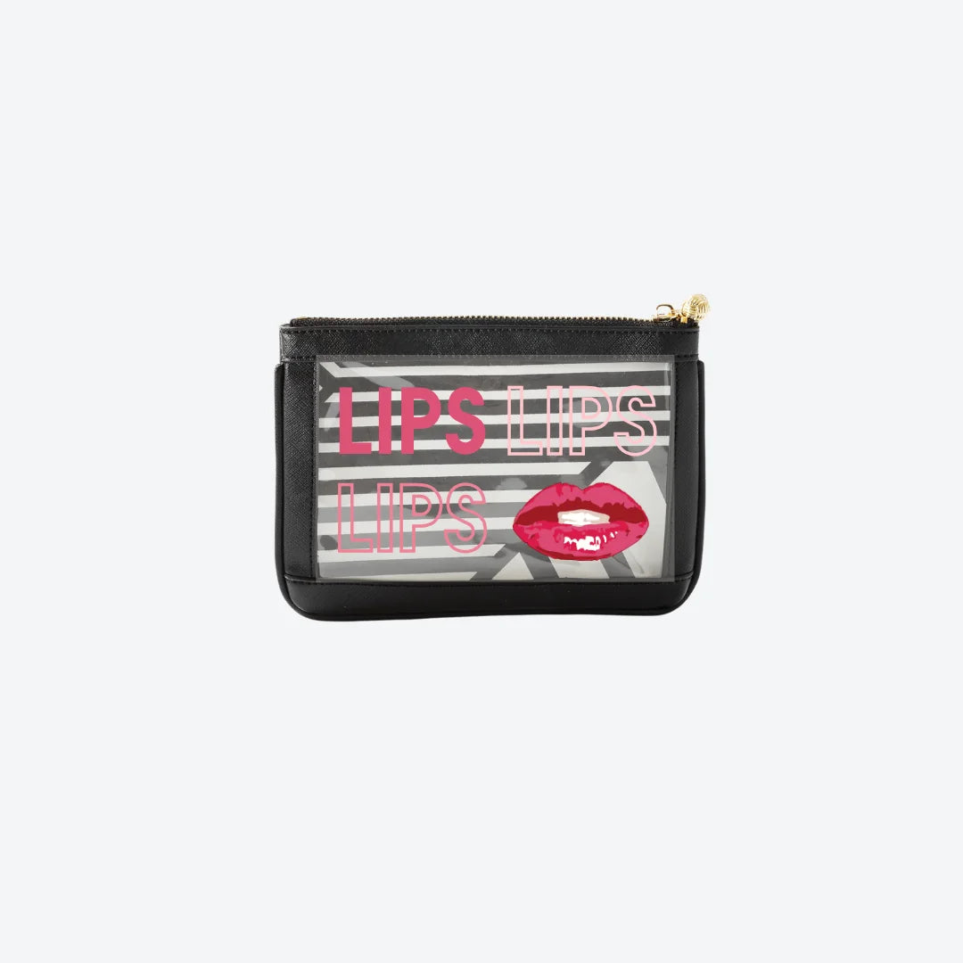 #2 Nudie Black Lips Pouch