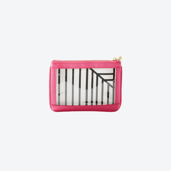 #2 Nudie Hot Pink Pouch, front view