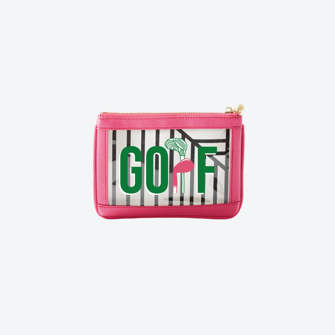 #2 Nudie Hot Pink Golf Pouch