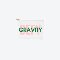#2 White Defy Gravity Pouch