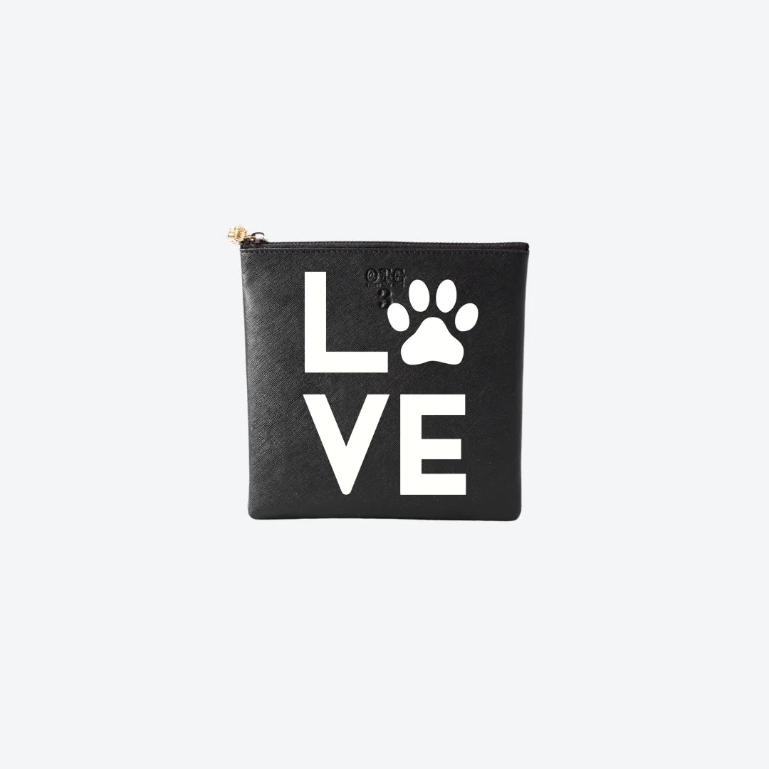 #3 Black Love Paw, front view