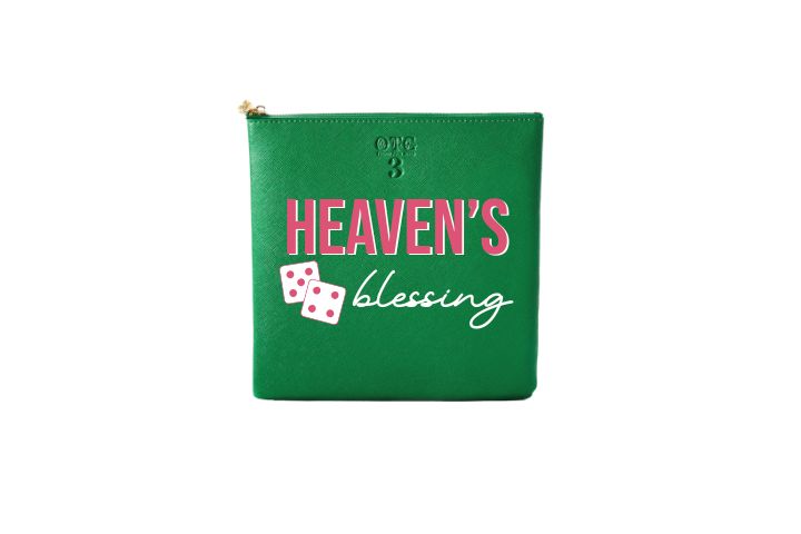 #3 Green Heavens Bless Pouch