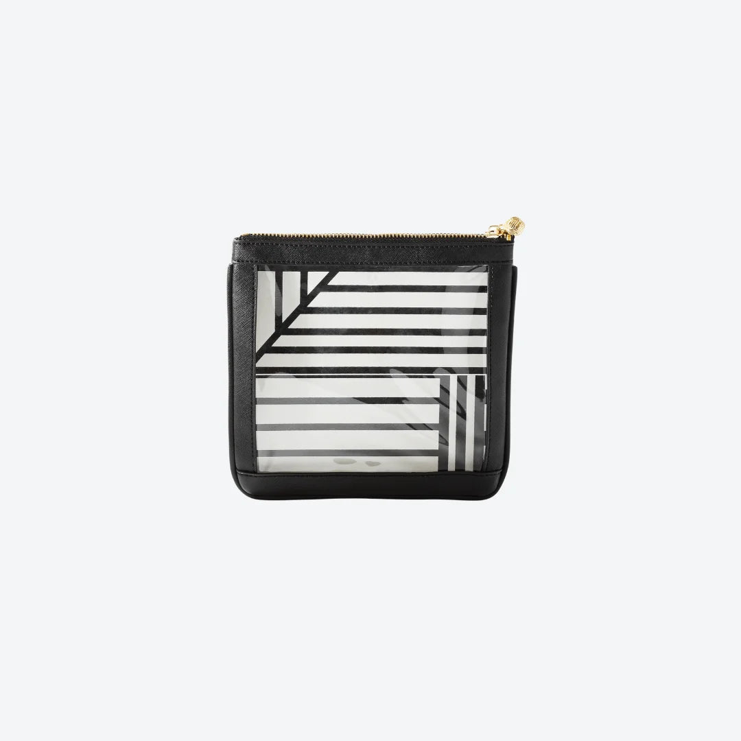 #3 Nudie Black Pouch, front view