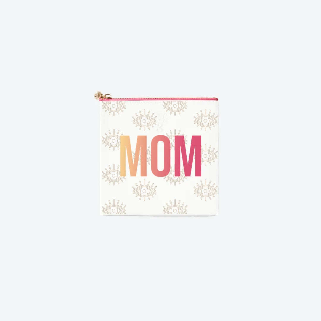 #3 Sabra Eye Mom Pouch, front view