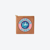 #3 Tan Aquarius Pouch