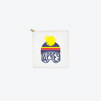 #3 White Apres Ski Bunny Pouch