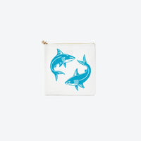 #3 White Shark Pouch