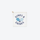 #3 White Dinks & Drinks Pouch