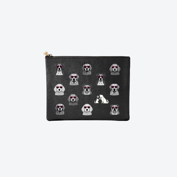 #4 Black KF Cool Dogs Pouch