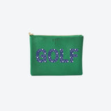 #4 Green Keyanna Golf Pouch