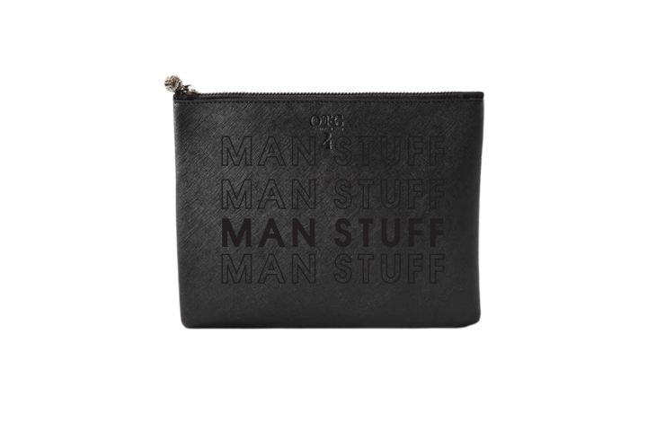 #4 JW Black Man Stuff Pouch