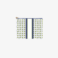 #4 Laura Weave Green Pouch