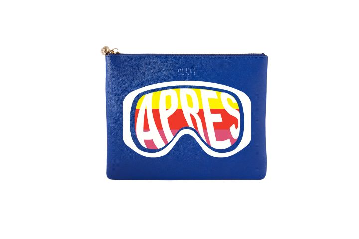 #4 Navy Apres Goggles Pouch